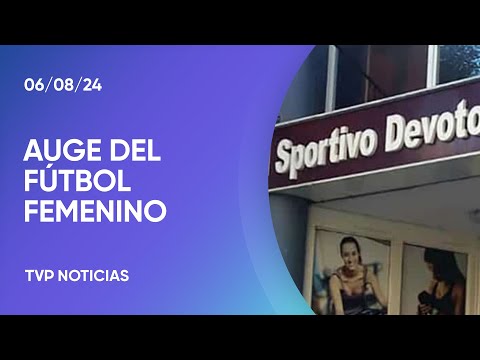 Boom del fútbol femenino amateur