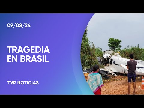Brasil de luto: tragedia aérea en San Pablo