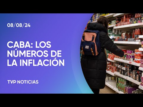 CABA: la inflación fue del 5,1% en julio CABA: la inflación fue del 5,1% en julio