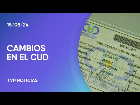 Cambios en el Certificado Único de Discapacidad Cambios en el Certificado Único de Discapacidad
