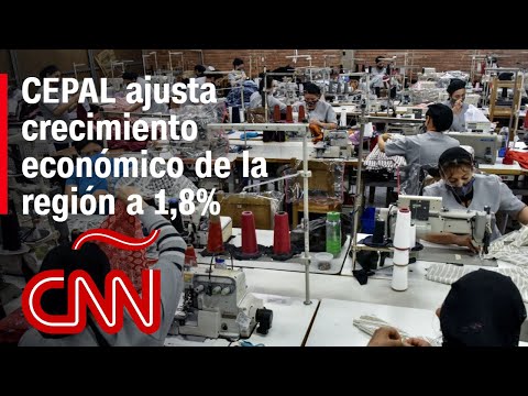 CEPAL ajusta crecimiento económico de la región a 1,8% en 2024 CEPAL ajusta crecimiento económico de la región a 1,8% en 2024