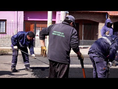 Claudio Poggi en el acto de “Mejorando tu Cuadra” en la plazoleta Halcones del Cielo Claudio Poggi en el acto de “Mejorando tu Cuadra” en la plazoleta Halcones del Cielo