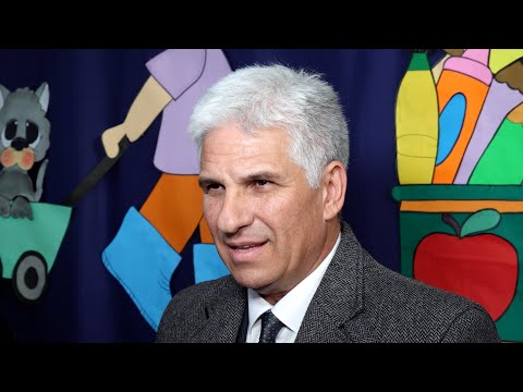 Claudio Poggi, Gobernador de San Luis, Inauguración salita de 3 años Esc nº6