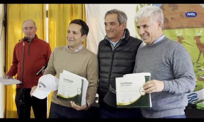 Claudio Poggi visita el Golf Club San Luis