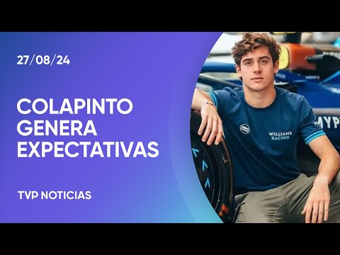 Colapinto en la F1: máxima expectativa por su debut este domingo en Monza Colapinto en la F1: máxima expectativa por su debut este domingo en Monza
