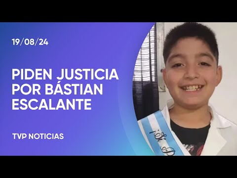 Crimen de Bástian: ordenan la detención del policía que asesinó al menor Crimen de Bástian: ordenan la detención del policía que asesinó al menor