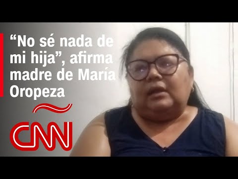 Detenida sin rastro: Madre de María Oropeza clama por información sobre el paradero de su hija