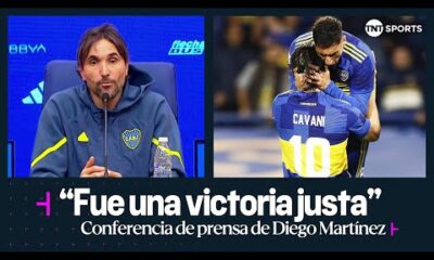 Diego #MartÃ­nez analizÃ³ lo que fue el triunfo de #Boca frente a #Banfield