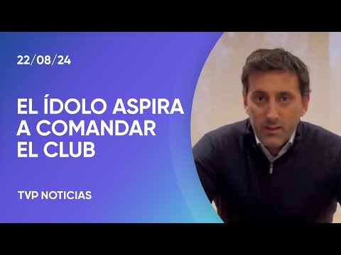 Diego Milito lanzó su candidatura a la presidencia de Racing Diego Milito lanzó su candidatura a la presidencia de Racing