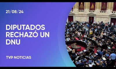 Diputados rechazó el DNU del Gobierno que aumentaba los fondos para la SIDE