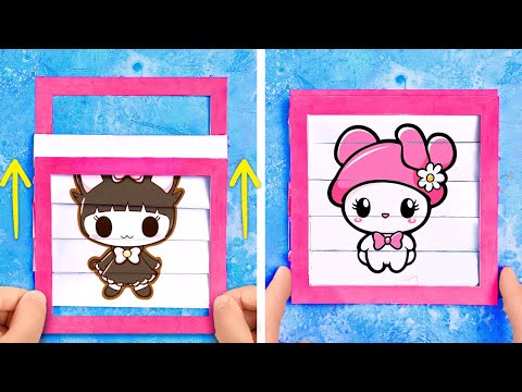 DIVERTIDOS DIYs CON CARTÓN Y PAPEL 📦💖 IDEAS DE MANUALIDADES FÁCILES DIVERTIDOS DIYs CON CARTÓN Y PAPEL 📦💖 IDEAS DE MANUALIDADES FÁCILES