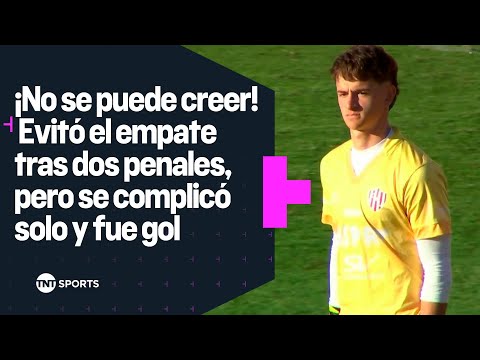 El arquero de Unión evitó el empate tras dos penales, pero falló en salida y fue gol ð El arquero de Unión evitó el empate tras dos penales, pero falló en salida y fue gol ð