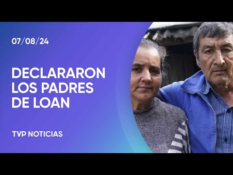 El caso Loan: declararon sus padres El caso Loan: declararon sus padres
