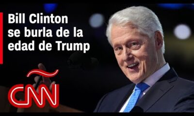 El discurso de Bill Clinton en la Convención Demócrata en el que se burla de la edad de Trump