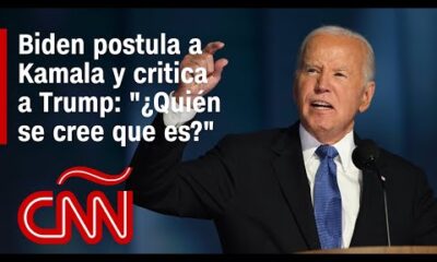 El discurso de Joe Biden para postular a Kamala Harris como candidata en la Convención Demócrata