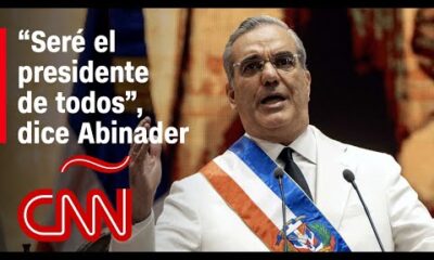 El discurso de Luis Abinader en su juramentación como presidente de República Dominicana