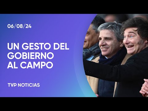 El Gobierno oficializó la quita de retenciones a carnes y productos lácteos