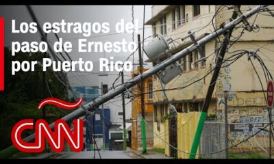 El paso de Ernesto por Puerto Rico dejó inundaciones, cortes de electricidad y ola de calor