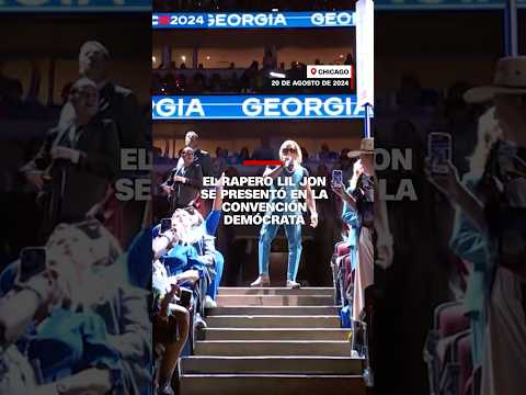 El rapero Lil Jon se presentó en la Convención #Demócrata El rapero Lil Jon se presentó en la Convención #Demócrata