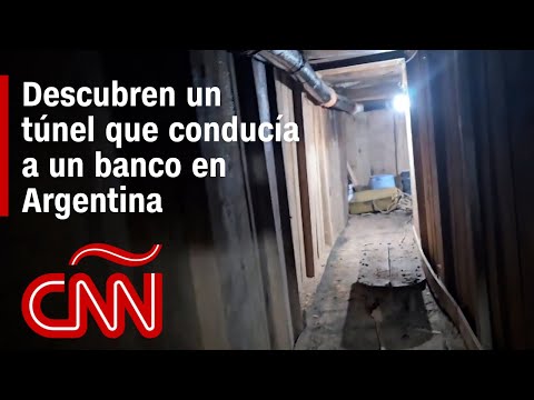 El “robo del siglo” que no fue: autoridades descubren un túnel que conducía a un banco en Argentina