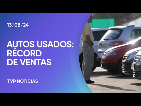 En julio hubo venta récord de autos usados