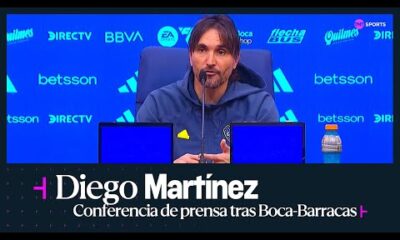 EN VIVO: Diego MartÃ­nez habla en conferencia de prensa tras Boca vs. Barracas Central