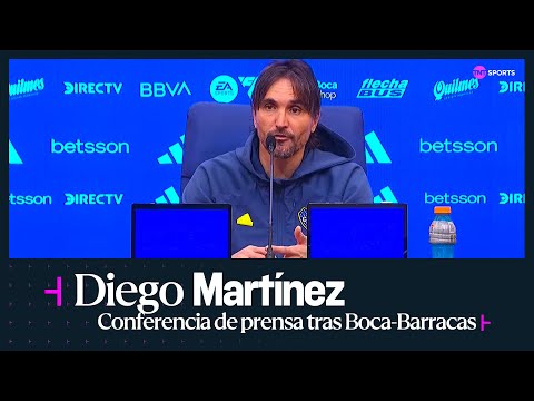 EN VIVO: Diego MartÃnez habla en conferencia de prensa tras Boca vs. Barracas Central EN VIVO: Diego MartÃnez habla en conferencia de prensa tras Boca vs. Barracas Central