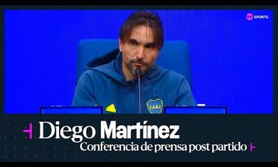 EN VIVO: Diego MartÃ­nez habla en conferencia de prensa tras Boca vs. Rosario Central