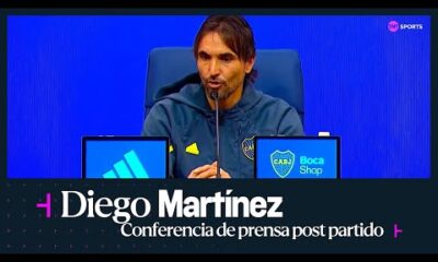 EN VIVO: Diego MartÃ­nez habla en conferencia de prensa tras Boca vs. San Lorenzo