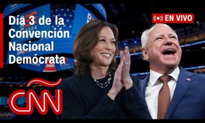 EN VIVO 🔴 | Día 3 de la Convención Nacional Demócrata 2024: discursos de Tim Walz y Bill Clinton