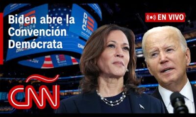 EN VIVO 🔴 | Joe Biden inaugura la Convención Nacional Demócrata a la espera de Kamala Harris