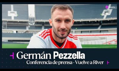 EN VIVO: GermÃ¡n Pezzella es presentado como nuevo refuerzo de River â Conferencia de prensa