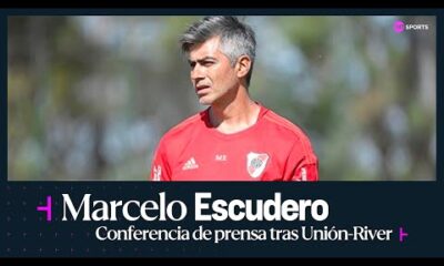 EN VIVO: Marcelo Escudero habla en conferencia de prensa tras UniÃ³n vs. River