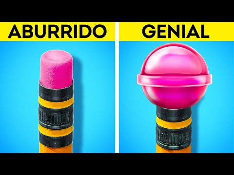 ¡ESCONDE DULCES EN LA ESCUELA COMO UN PROFESIONAL + INGENIOSOS TRUCOS ESCOLARES! 🍭🎒 ¡ESCONDE DULCES EN LA ESCUELA COMO UN PROFESIONAL + INGENIOSOS TRUCOS ESCOLARES! 🍭🎒