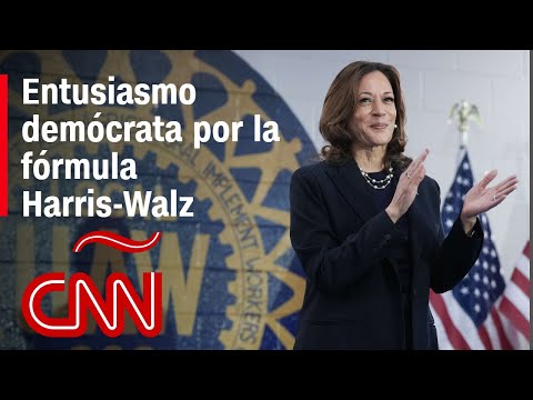 ¿Está aumentando el entusiasmo demócrata con la campaña de Harris y Walz? ¿Está aumentando el entusiasmo demócrata con la campaña de Harris y Walz?
