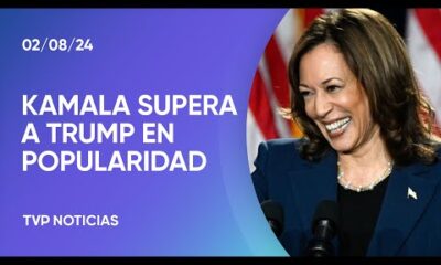 Estados Unidos: Kamala Harris crece en las encuestas