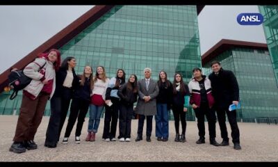 Estudiantes con los mejores promedios compartieron la mañana con Poggi