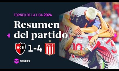 ESTUDIANTES sumÃ³ una nueva GOLEADA ante NEWELL’S en Rosario | #Newells 1-4 #Estudiantes | Resumen