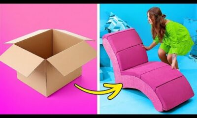 🏠🛋️ Muebles y Decoración de Cartón DIY: ¡Divertido, Económico y Fabuloso! 📦🎉