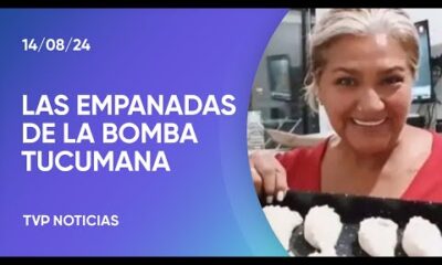 Gladys, la Bomba Tucumana, abrió un local de empanadas en Recoleta