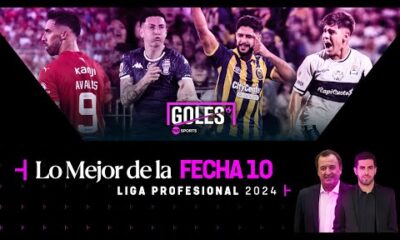 GOLES TNT Sports: Lo mejor de la fecha 10 del Torneo de la Liga 2024 del fÃºtbol argentino