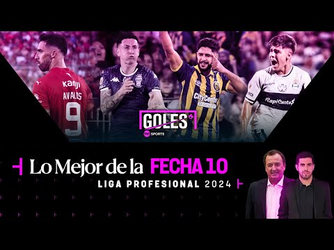 GOLES TNT Sports: Lo mejor de la fecha 10 del Torneo de la Liga 2024 del fútbol argentino GOLES TNT Sports: Lo mejor de la fecha 10 del Torneo de la Liga 2024 del fútbol argentino