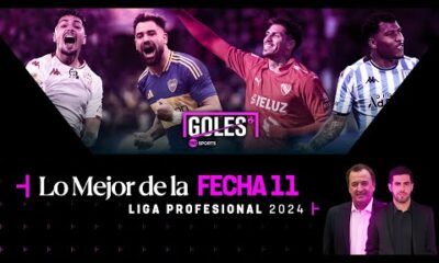 GOLES TNT Sports: Lo mejor de la fecha 11 del Torneo de la Liga 2024 del fÃºtbol argentino