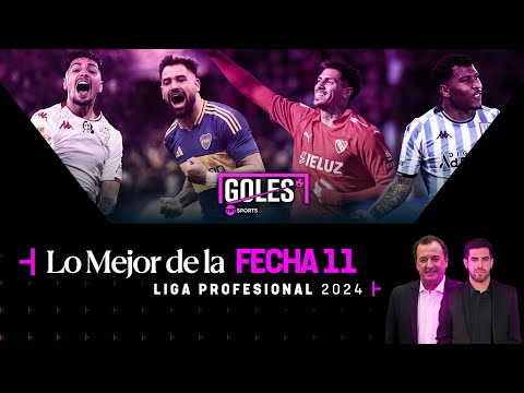 GOLES TNT Sports: Lo mejor de la fecha 11 del Torneo de la Liga 2024 del fútbol argentino GOLES TNT Sports: Lo mejor de la fecha 11 del Torneo de la Liga 2024 del fútbol argentino