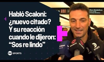 HABLÃ SCALONI: Â¿suma otro convocado? | Le gritaron: “SOS RE LINDO” | SelecciÃ³n Argentina