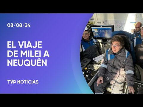 Javier Milei visitó Vaca Muerta Javier Milei visitó Vaca Muerta