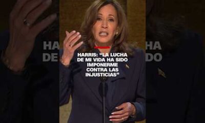 #Kamala asegura que la lucha de su vida fue defender a la ciudadanía de las injusticias