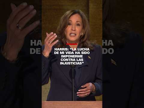 #Kamala asegura que la lucha de su vida fue defender a la ciudadanía de las injusticias #Kamala asegura que la lucha de su vida fue defender a la ciudadanía de las injusticias
