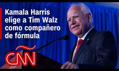 Kamala Harris elige a Tim Walz como aspirante demócrata a vicepresidente | Elecciones EE.UU. 2024