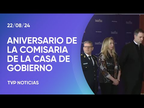 Karina Milei y Manuel Adorni participaron del aniversario de la comisaría de Casa de Gobierno Karina Milei y Manuel Adorni participaron del aniversario de la comisaría de Casa de Gobierno